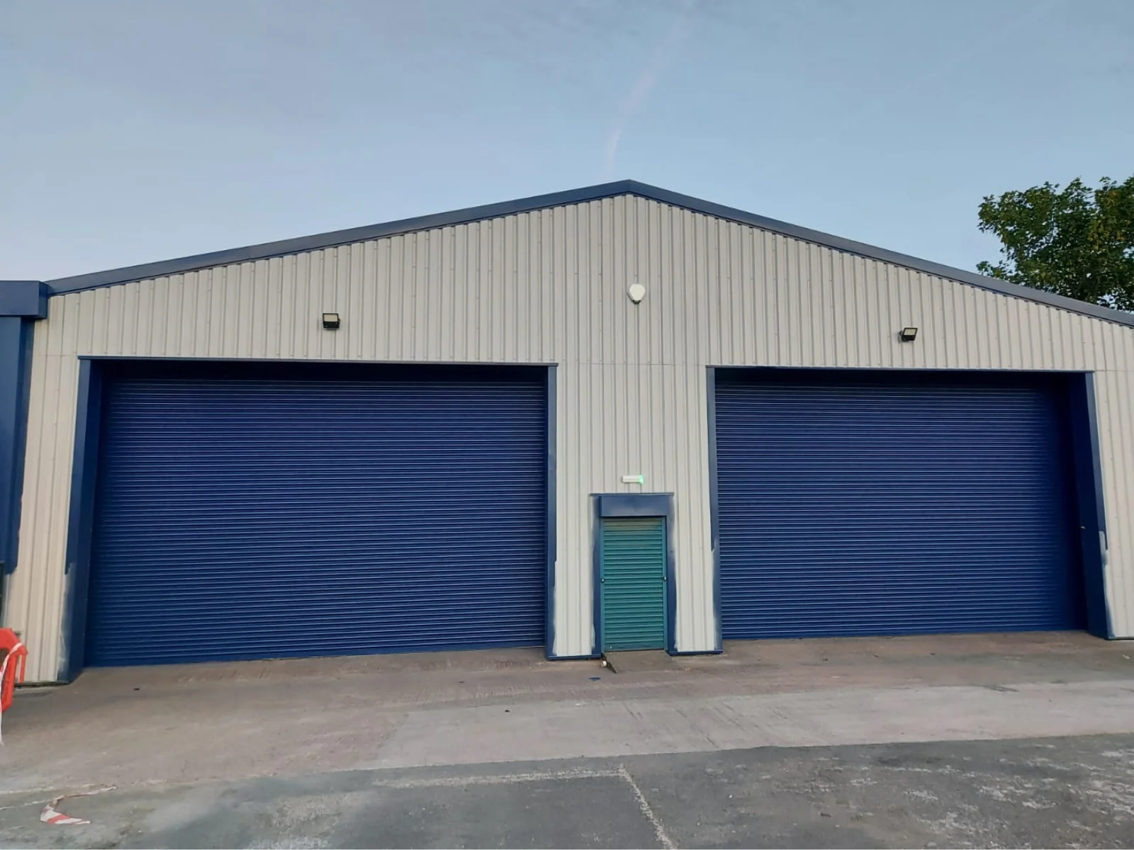 Commercial Shutter Spraying 1